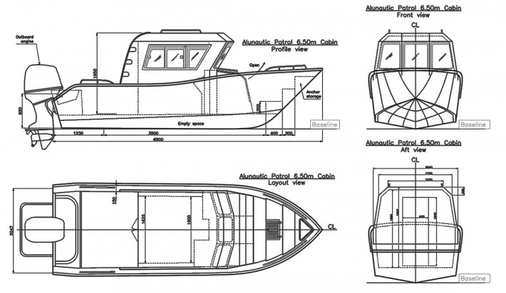New Alunautic 6.5 Patrol / Cabin