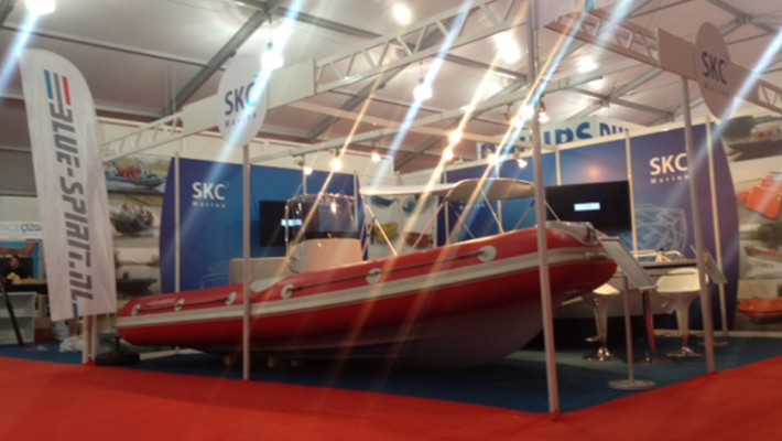 Alunautic exhibiting at Istanbul boatshow